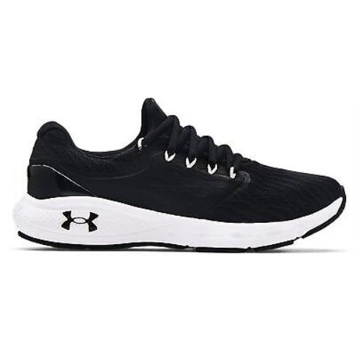 Under Armour Women`s UA Charged Vantage Running Shoes Black/white/black - 302356 - Black-White-Black