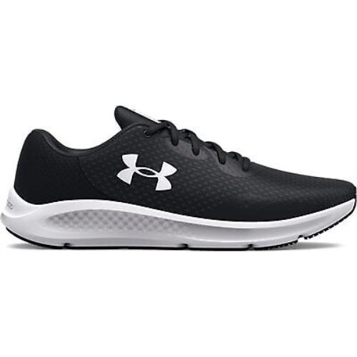 Under Armour Women`s Charged Pursuit 3 Running Shoe Black/black/white - 3025802 - BLACK-BLACK-WHITE