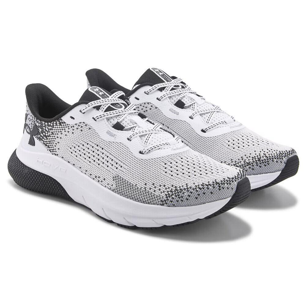 Men`s Under Armour 3026520 105 UA Hovr Tublence 2 White/black Sneakers Shoes