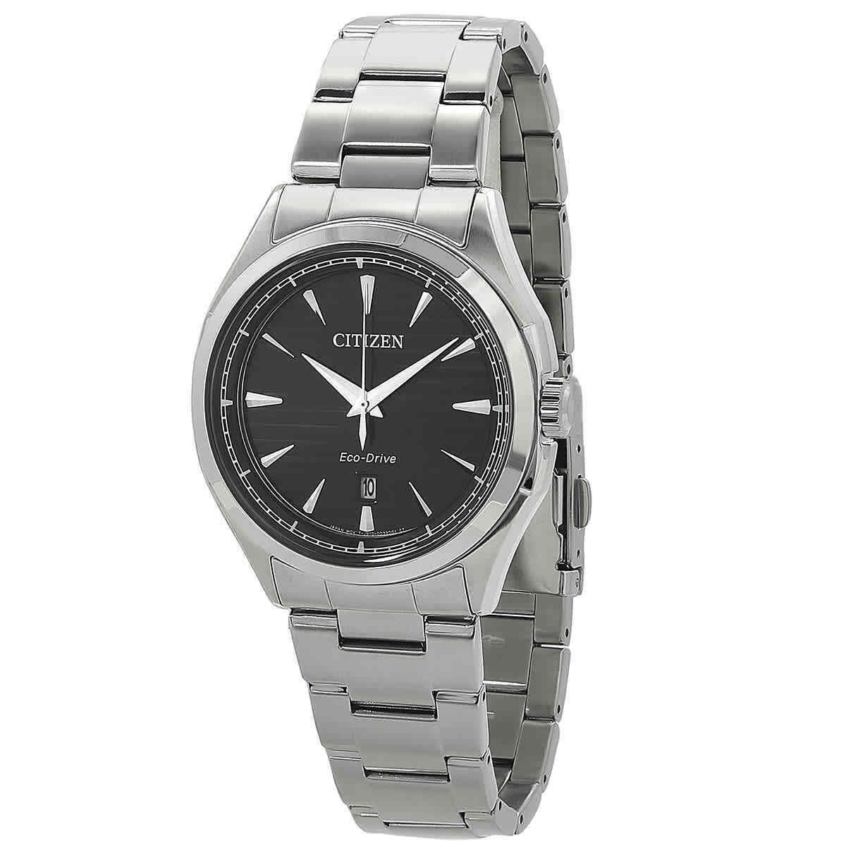 Citizen Core Eco-drive Black Dial Men`s Watch AW1750-85E