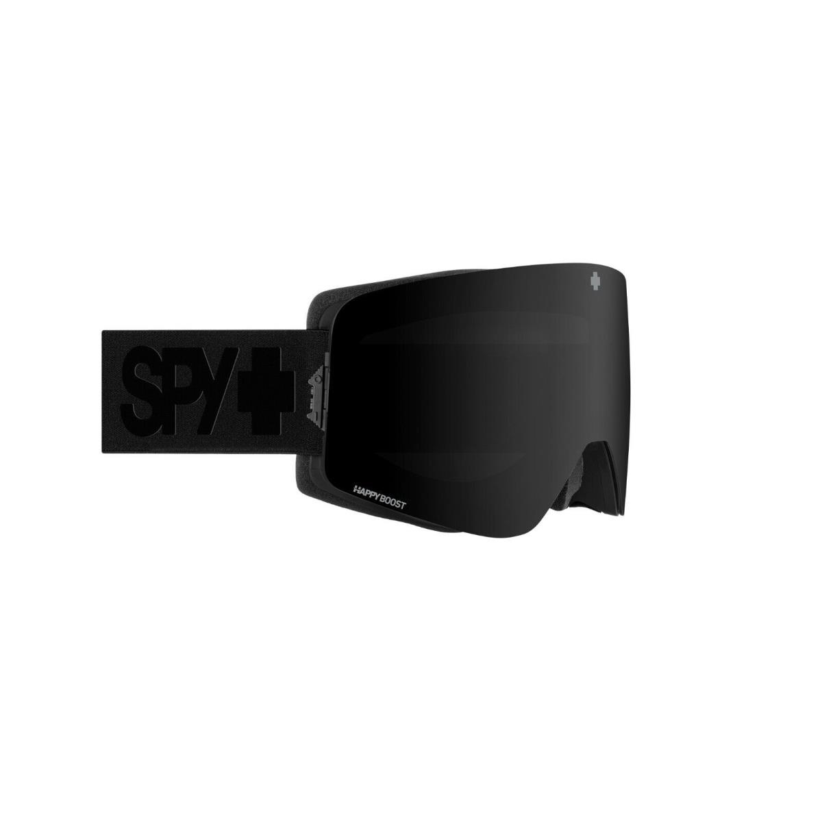 Spy Optics Marauder Elite Snow Goggle with Magnetic Happy Boost Toric Lens Black - Frame: Matte Black, Lens: S2 20% HAPPY BOOST Black Mirror + S1 48% HAPPY BOOST LL Red Coral