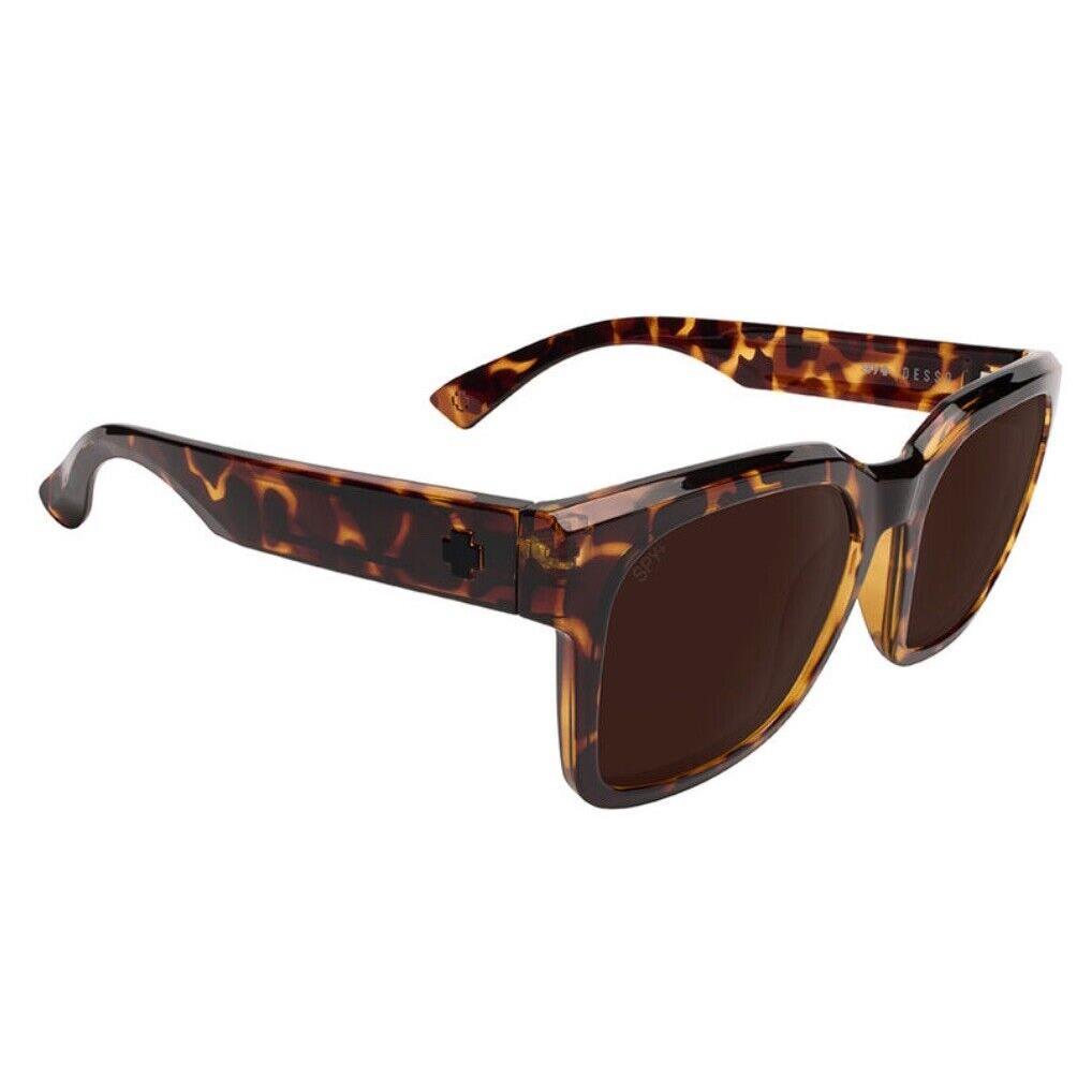 Spy Optic Dessa Sunglasses - Honey Tort / Happy Dark Brown Lens - Frame: Honey Tort, Lens: Happy Dark Brown