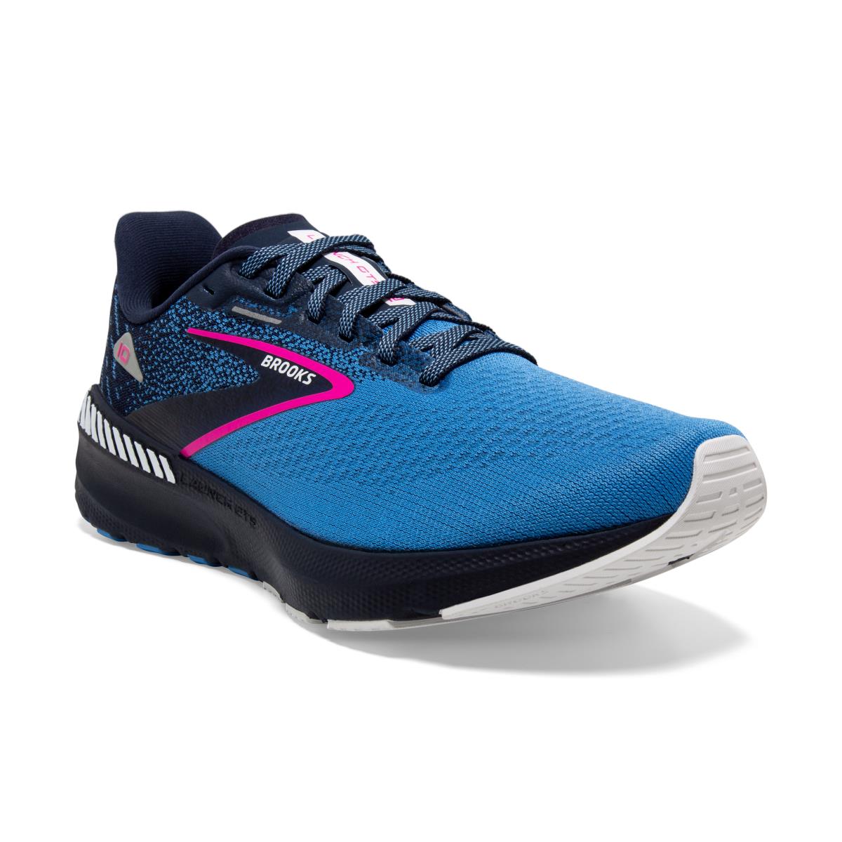 Brooks Launch Gts 10 Women`s - Peacoat/Marina Blue/Pink Glo