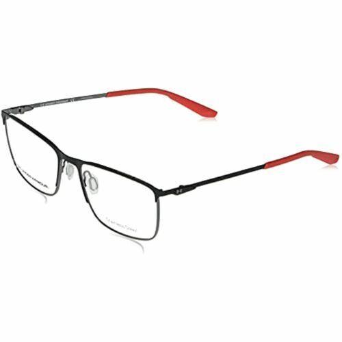 Under Armour Eyeglasses For Men UA 5006/G 003 Rectangle Frames Matte Black