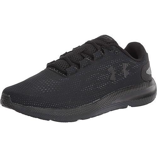 Under Armour Men`s Charged Pursuit 2 Running Shoe Black-black-black