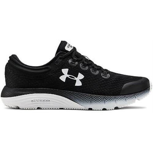 Under Armour Women`s Charged Bandit 5 Running Shoe Black/black/white - 3021964-0