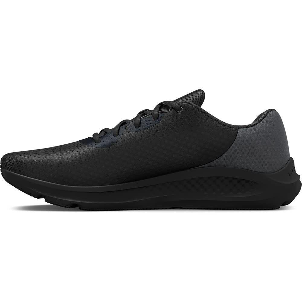 Under Armour Men`s UA Charged Pursuit 3 Wide 4E Running Shoes Black/black/blac