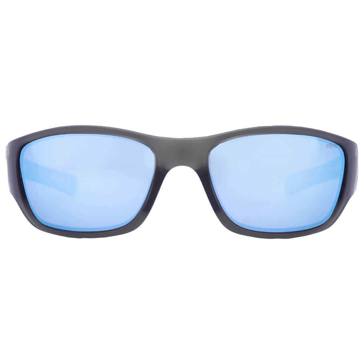 Revo Heading Blue Water Polarized Wrap Men`s Sunglasses RE 4058 08 BL 59