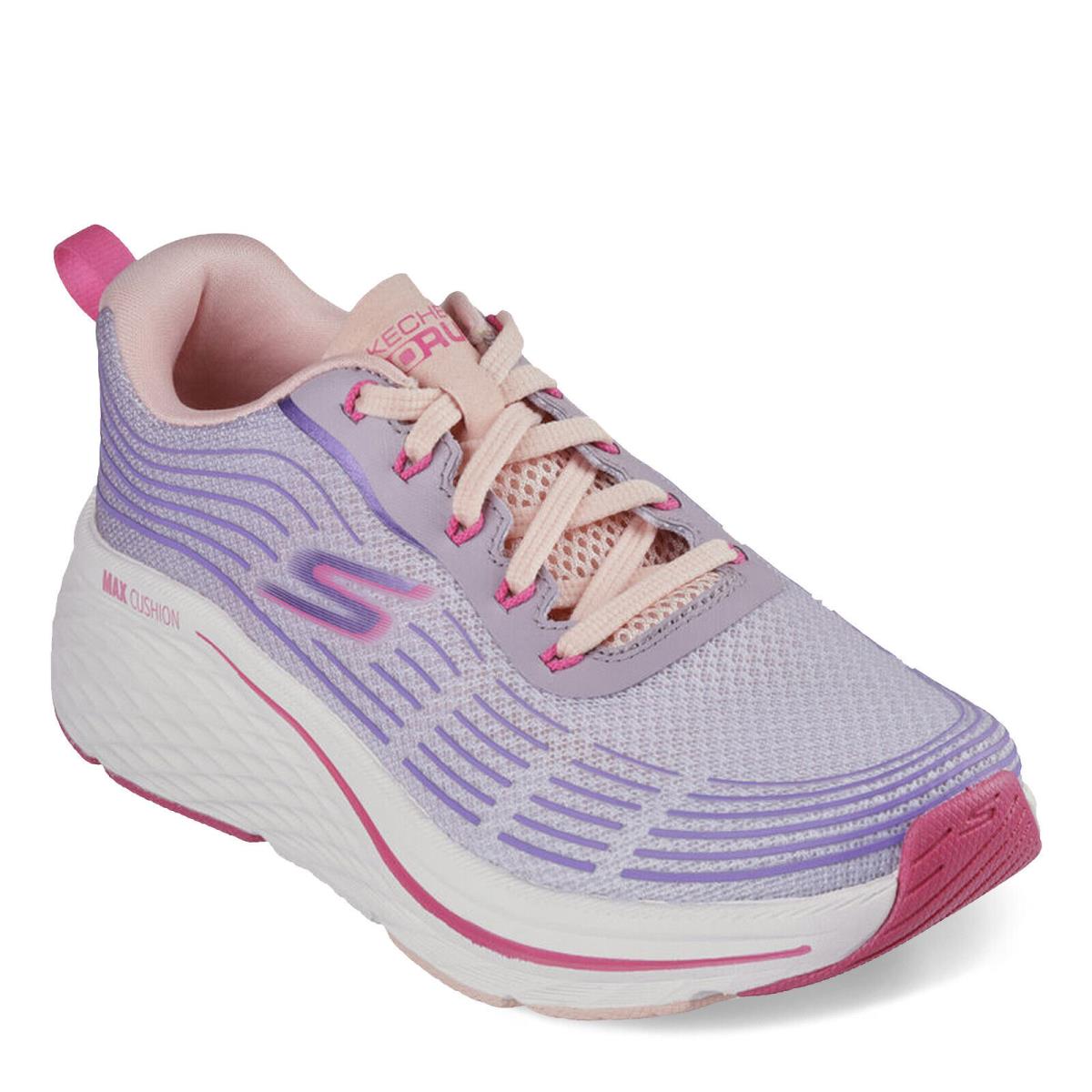 Women`s Skechers Max Cushioning Elite 2.0 Alaura Sneaker 129625-LVPK Lavend - Lavender/Pink