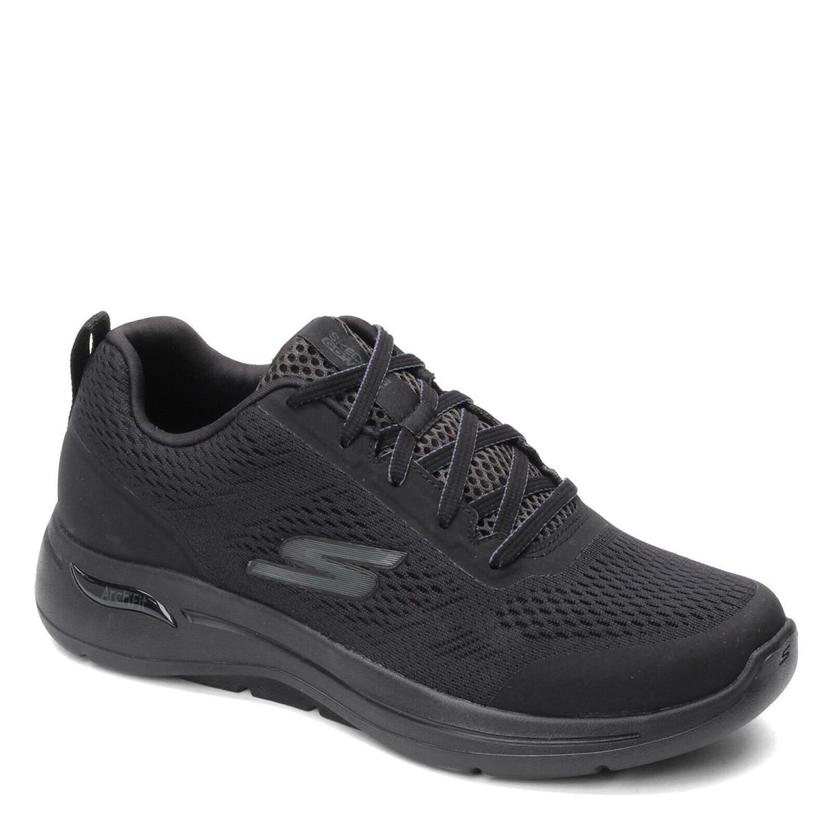 Men`s Skechers Gowalk Arch Fit - Idyllic Sneaker 216116-BBK Black/black Fabric