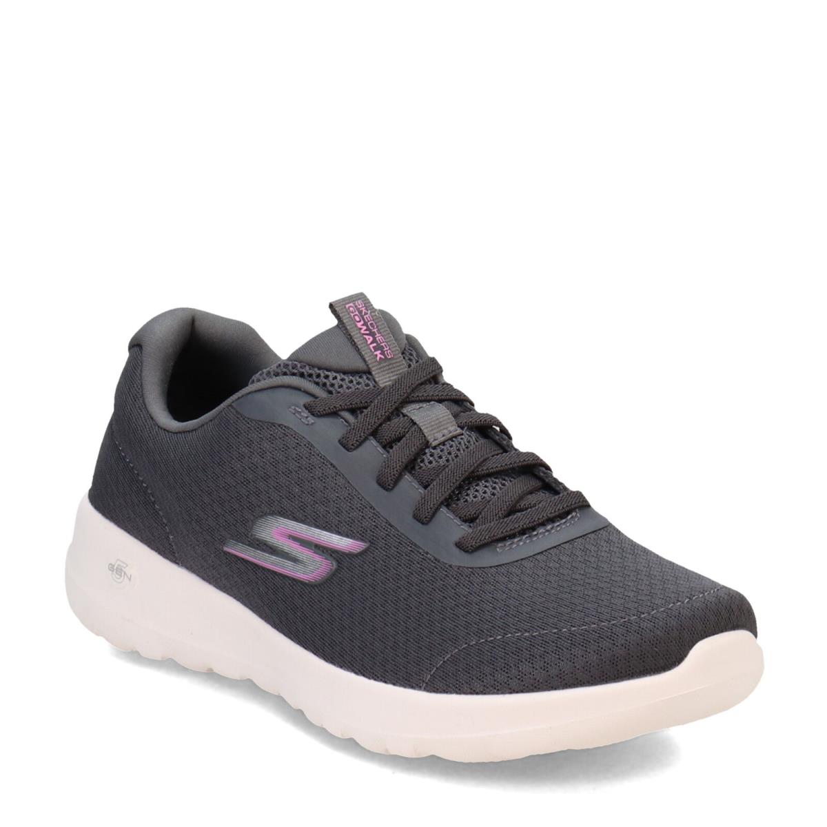 Women`s Skechers Gowalk Joy - Ecstatic Walking Shoe - Wide Width 124094W-CHAR C - CHARCOAL