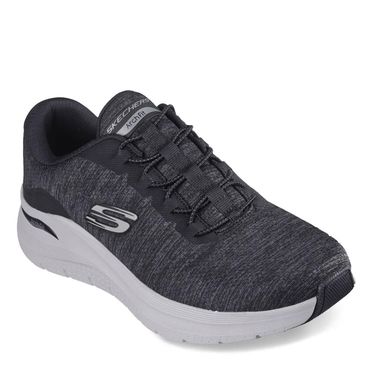 Men`s Skechers Arch Fit 2.0 Upperhand Sneaker 232709-BKGY Black/grey Mesh