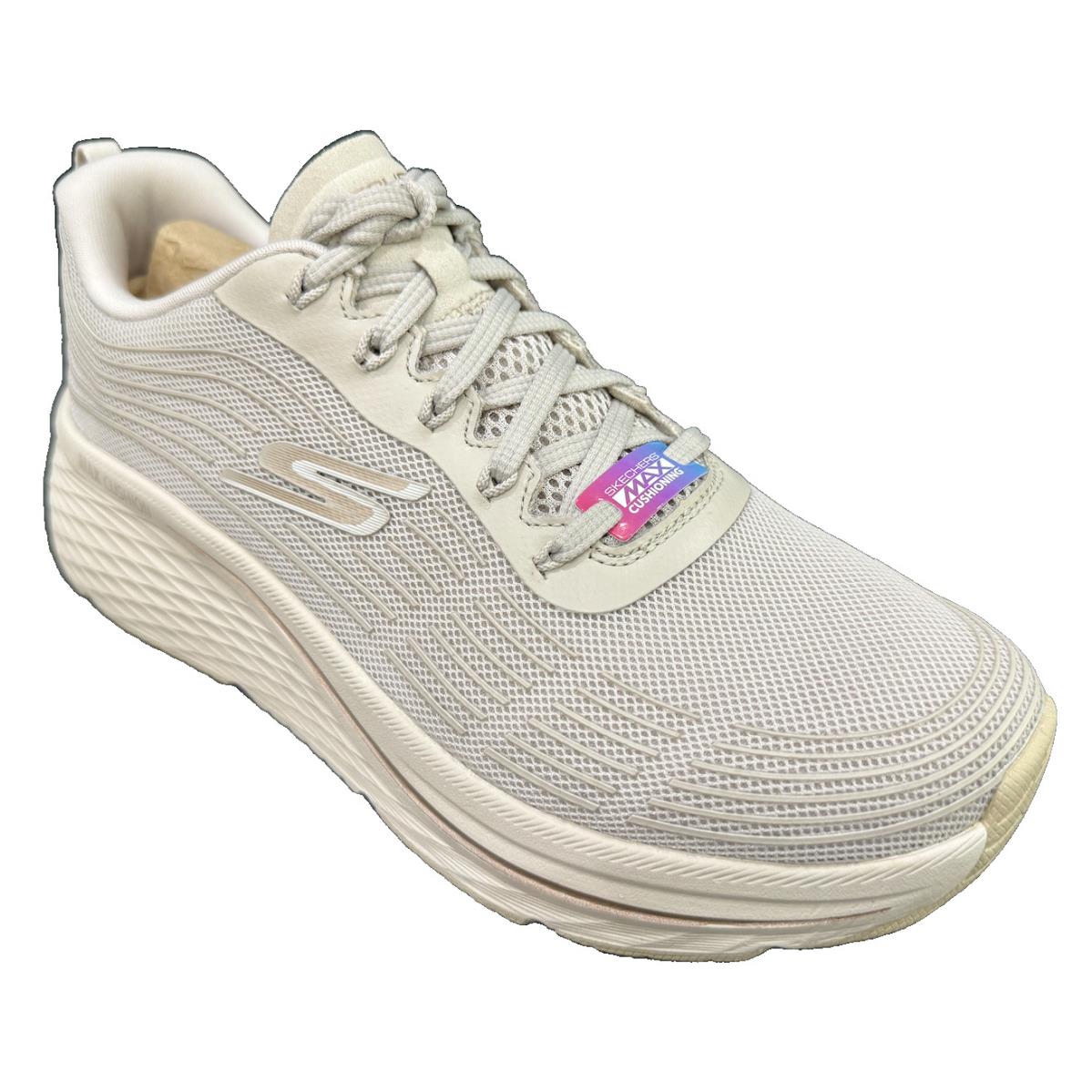 Skechers Womens Max Cushioning Elite 2 Athletic Casual Sneakers Natural - Beige