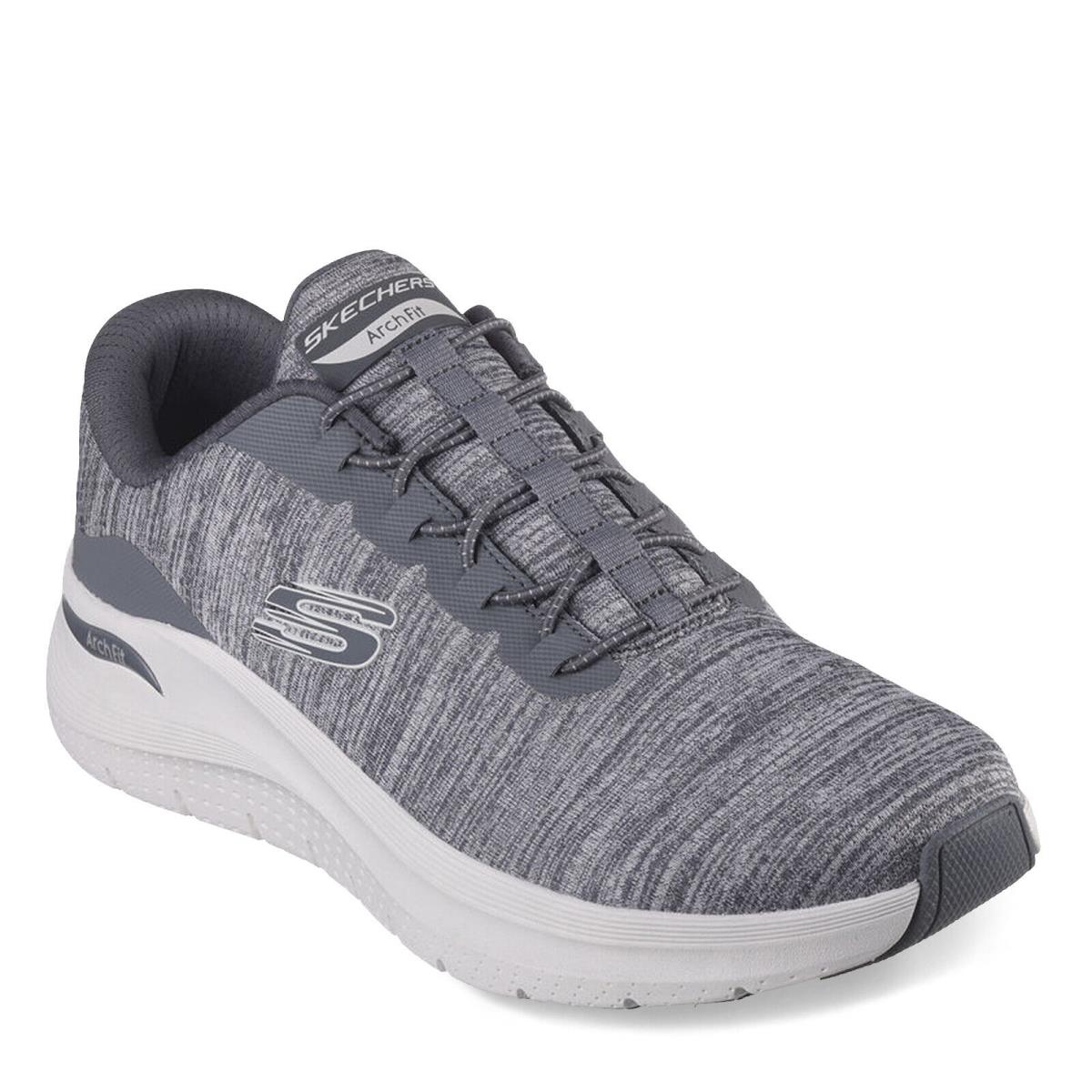 Men`s Skechers Arch Fit 2.0 Upperhand Sneaker - Extra Wide Width 232709WW-GRY