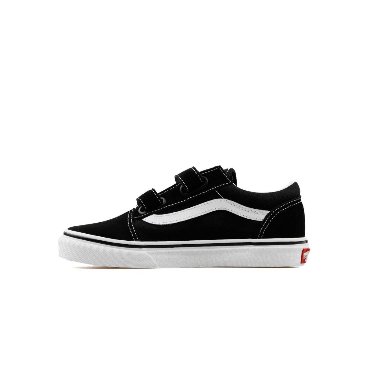 Vans Old Skool V Junior/big Kids/youth Shoes Black/white VN0A4UI16BT 5 5