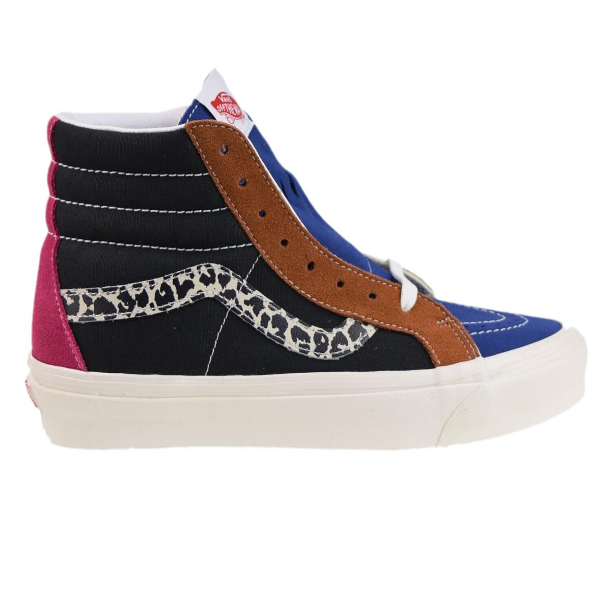 Vans Anaheim Factory SK8-Hi 38 Dx Animal Mix Men`s Shoes White-black