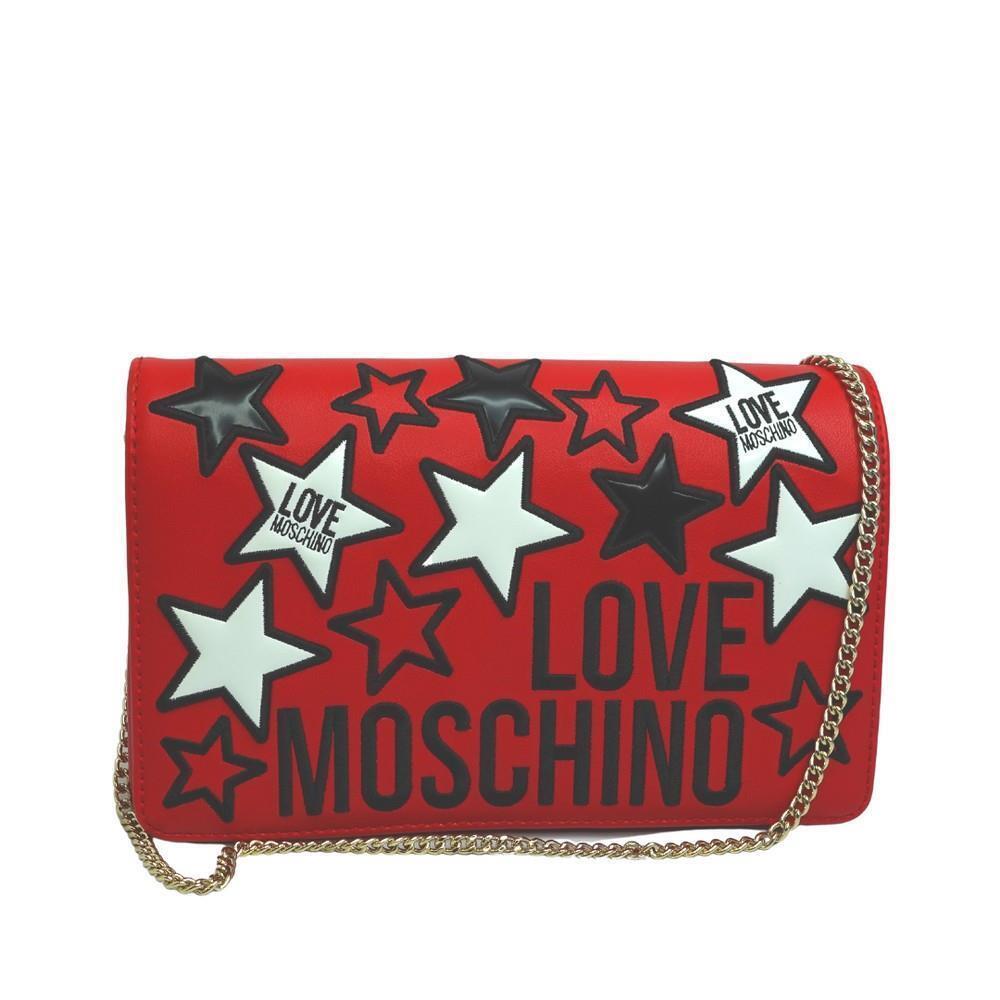 Women`s Handbag Ladies Bag Love Moschino Chain Crossbody Bag JC4092PP1ALM0500