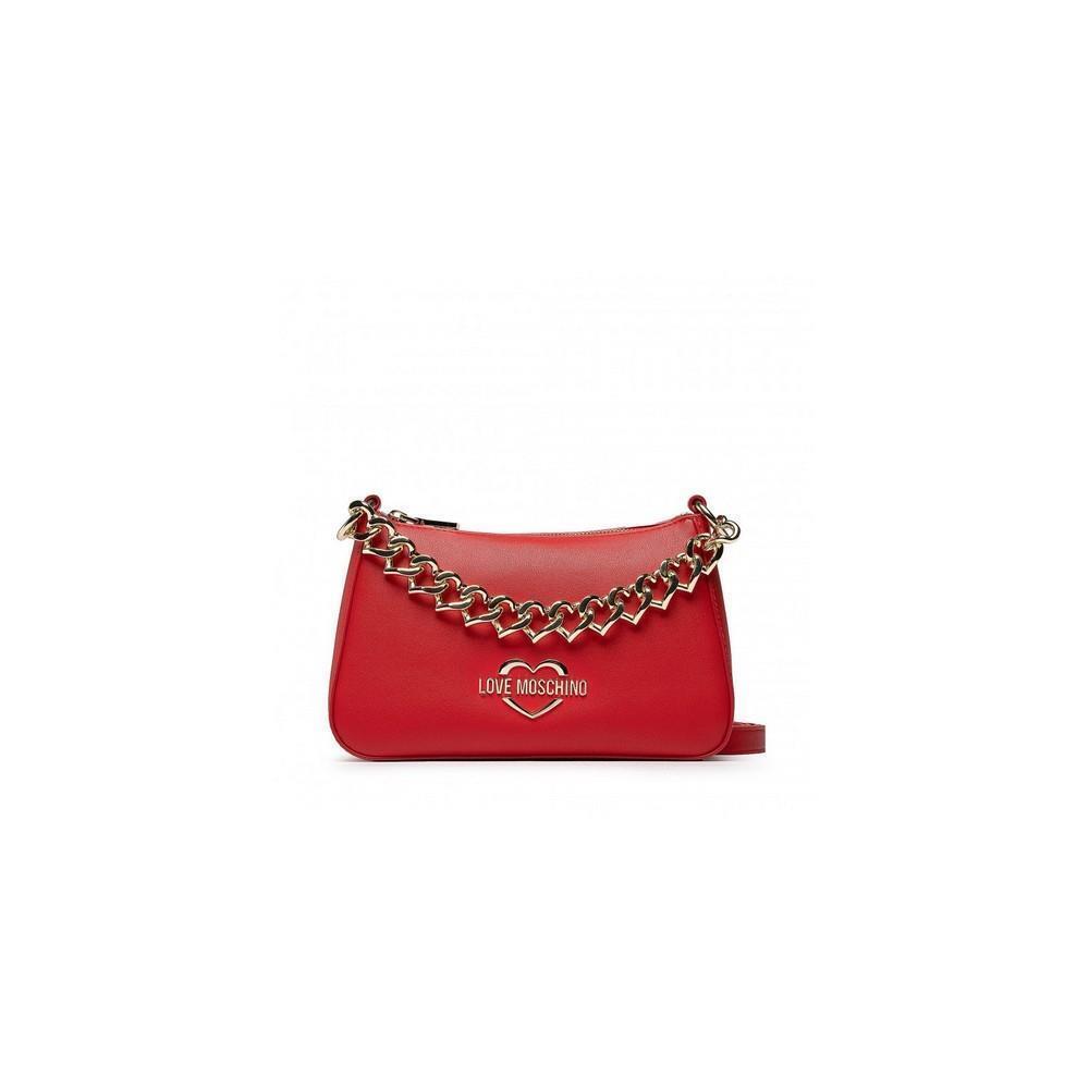 Moschino Women`s Handbag Ladies Bag Borsa PU Rosso JC4198PP1FLK0500