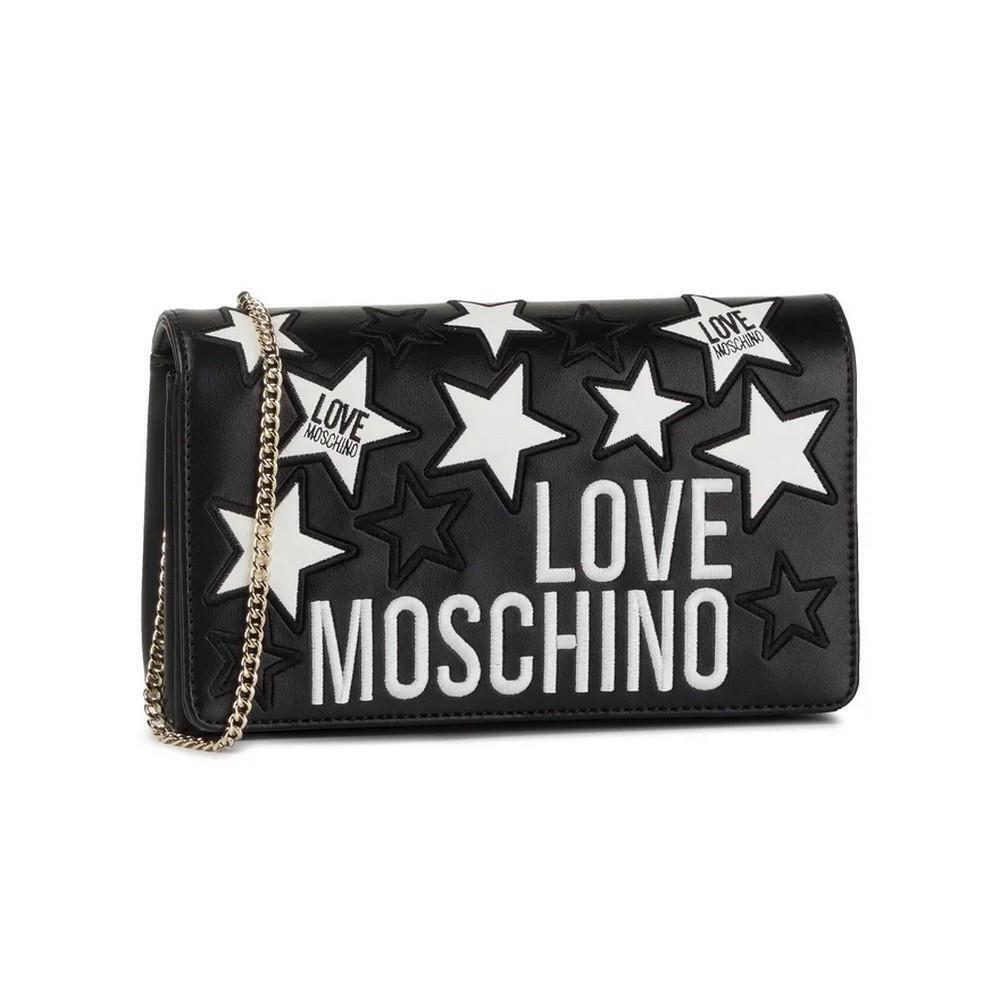 Women`s Handbag Ladies Bag Love Moschino Chain Crossbody Bag JC4092PP1ALM