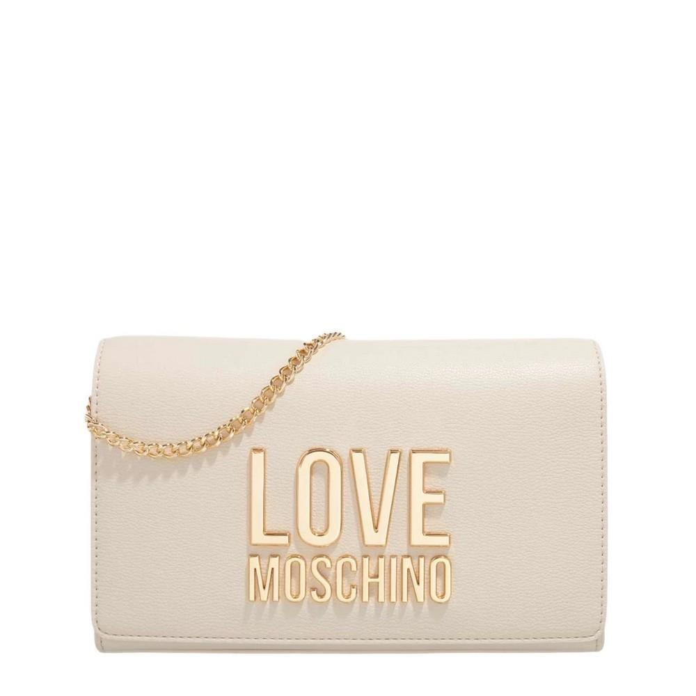 Moschino Women`s Handbag Ladies Bag Borsa PU Avorio JC4127PP1GLI0110