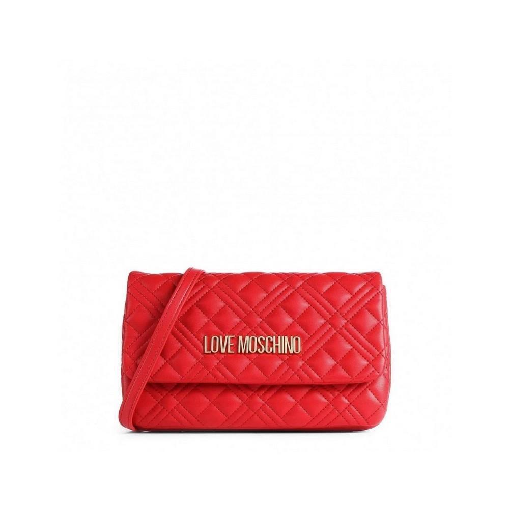 Moschino Women`s Handbag Ladies Bag Borsa Soft PU Rosso JC4097PP1FLT050