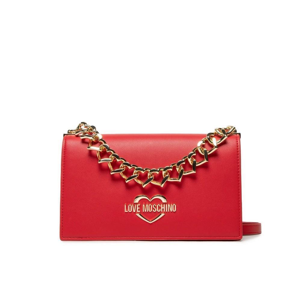 Moschino Women`s Handbag Ladies Bag Borsa PU Rosso JC4202PP1FLK0500