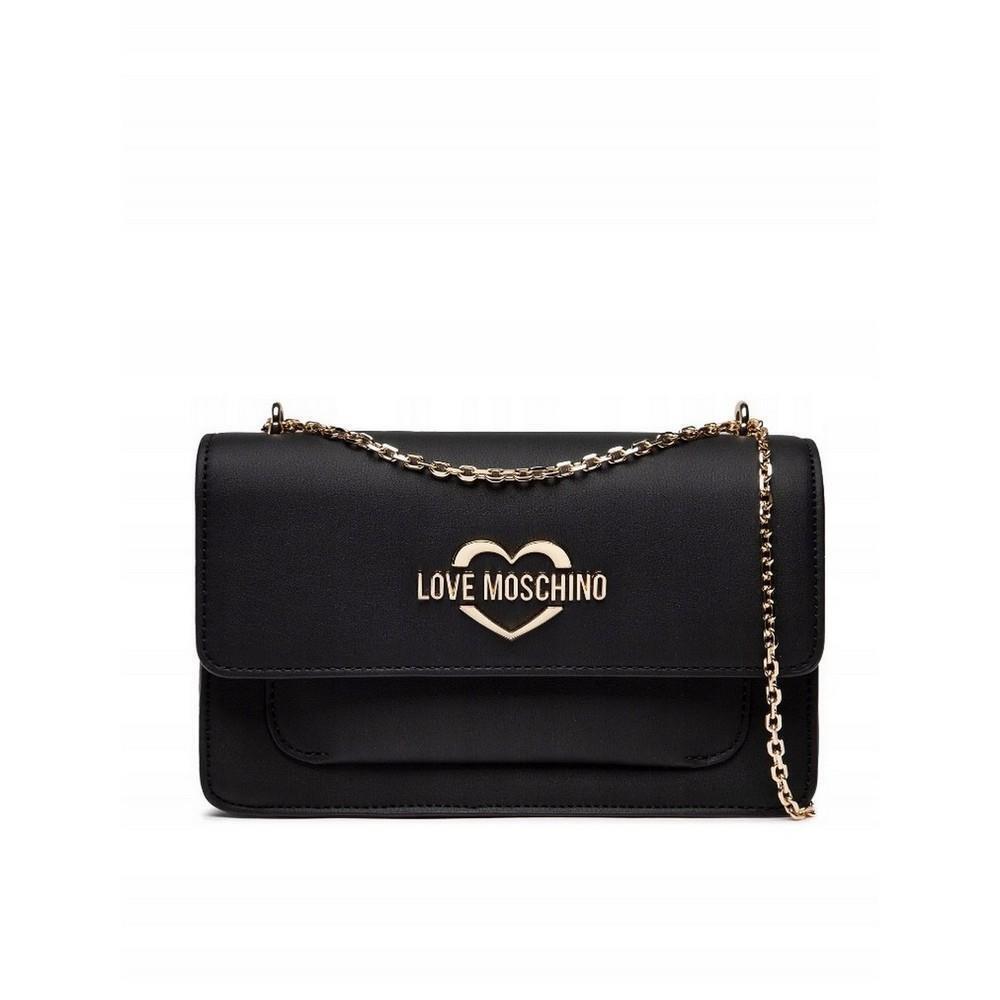 Women`s Handbag Ladies Bag Borsa PU Nero Love Moschino JC4096PP1FLM0