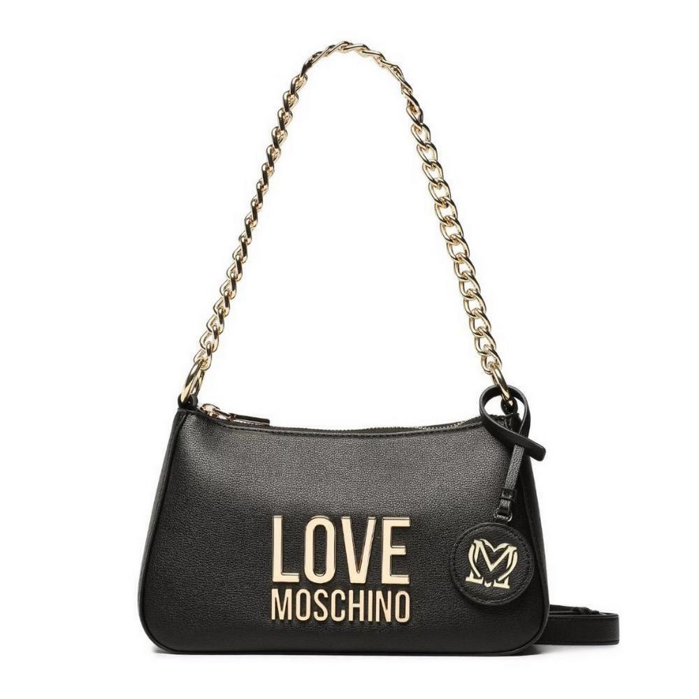 Moschino Women`s Handbag Ladies Bag Borsa PU Nero JC4108PP1GLI