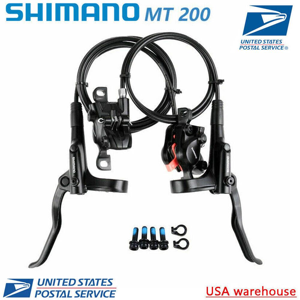 Shimano BR MT200 Mtb Hydraulic Disc Brake Set Mountain Bike Brake Front Rear