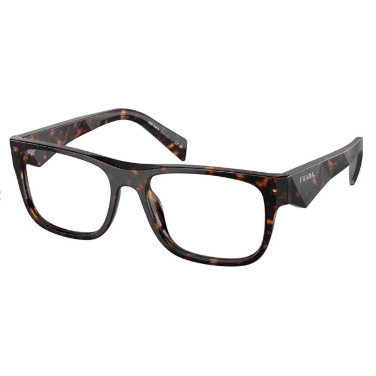 Prada Reading Glasses Vpr 22Z 19J-1O1 53-17 145 Dark Tortoise Frames Readers