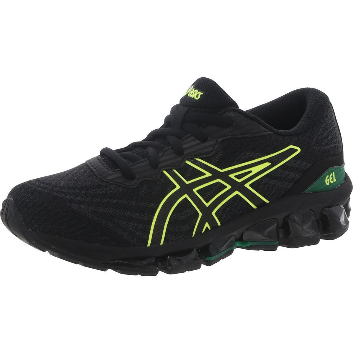 Asics Boys Gel-quantum 60 Vii GS Lace-up Padded Insole Running Shoes Bhfo 2936