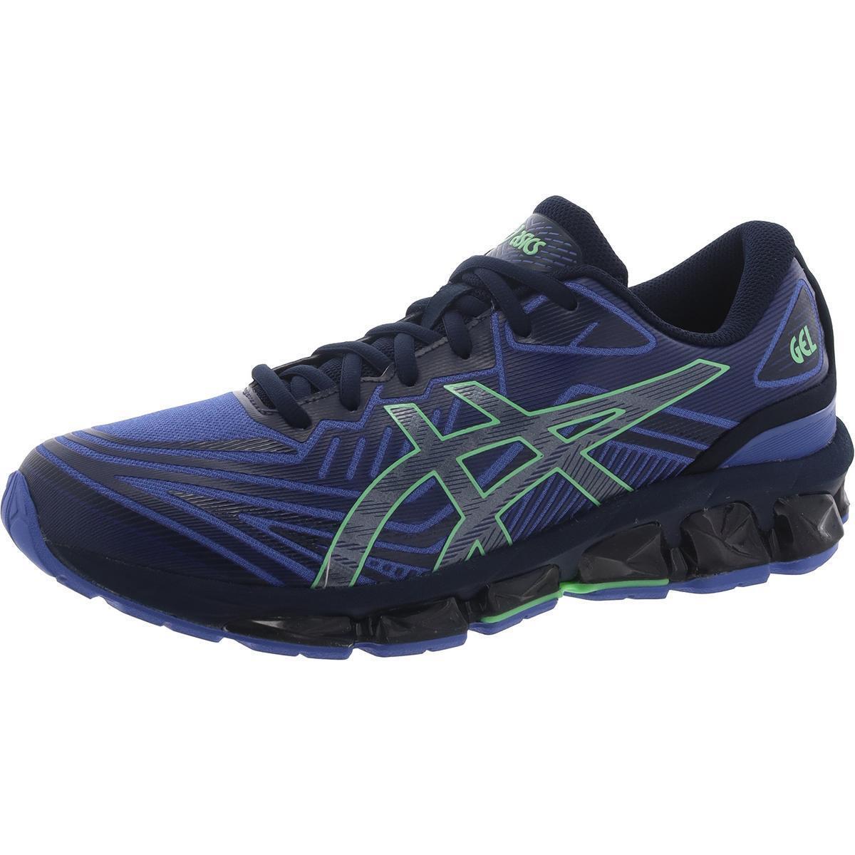 Asics Mens Gel-quantum 360 Vii Running Training Shoes Sneakers Bhfo 2416 - Black/Neon Lime