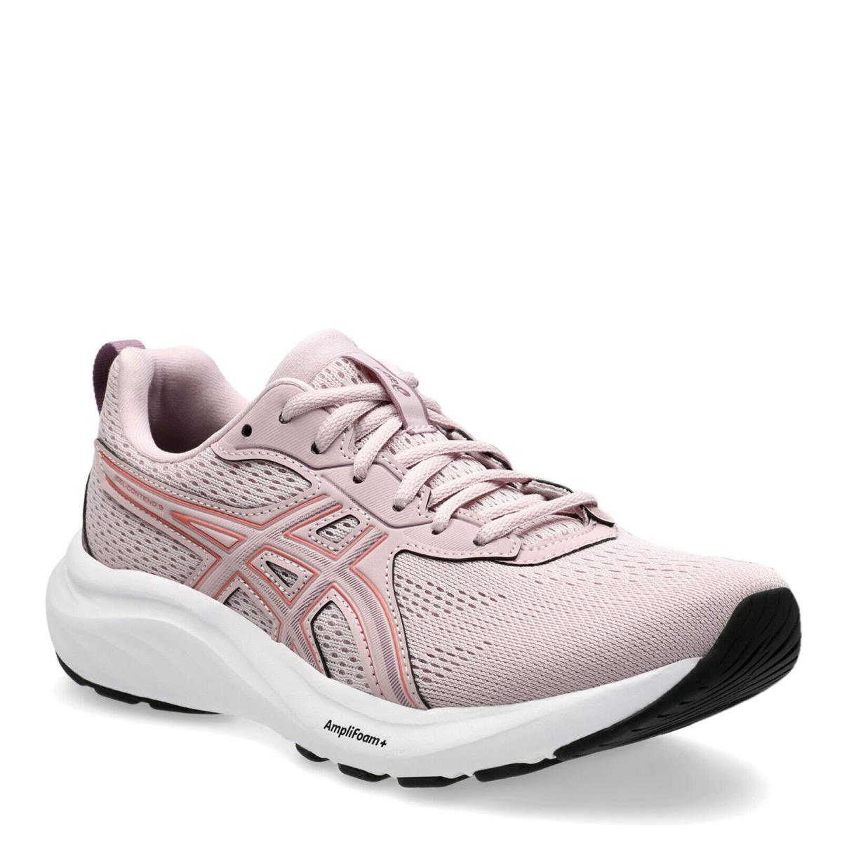 Women`s Asics Gel-contend 9 Running Shoe - Wide Width 1012B678-700 Watershed Ro