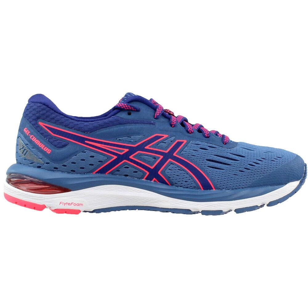 Asics Gelcumulus 20 Running Womens Blue Sneakers Athletic Shoes 1012A008-401