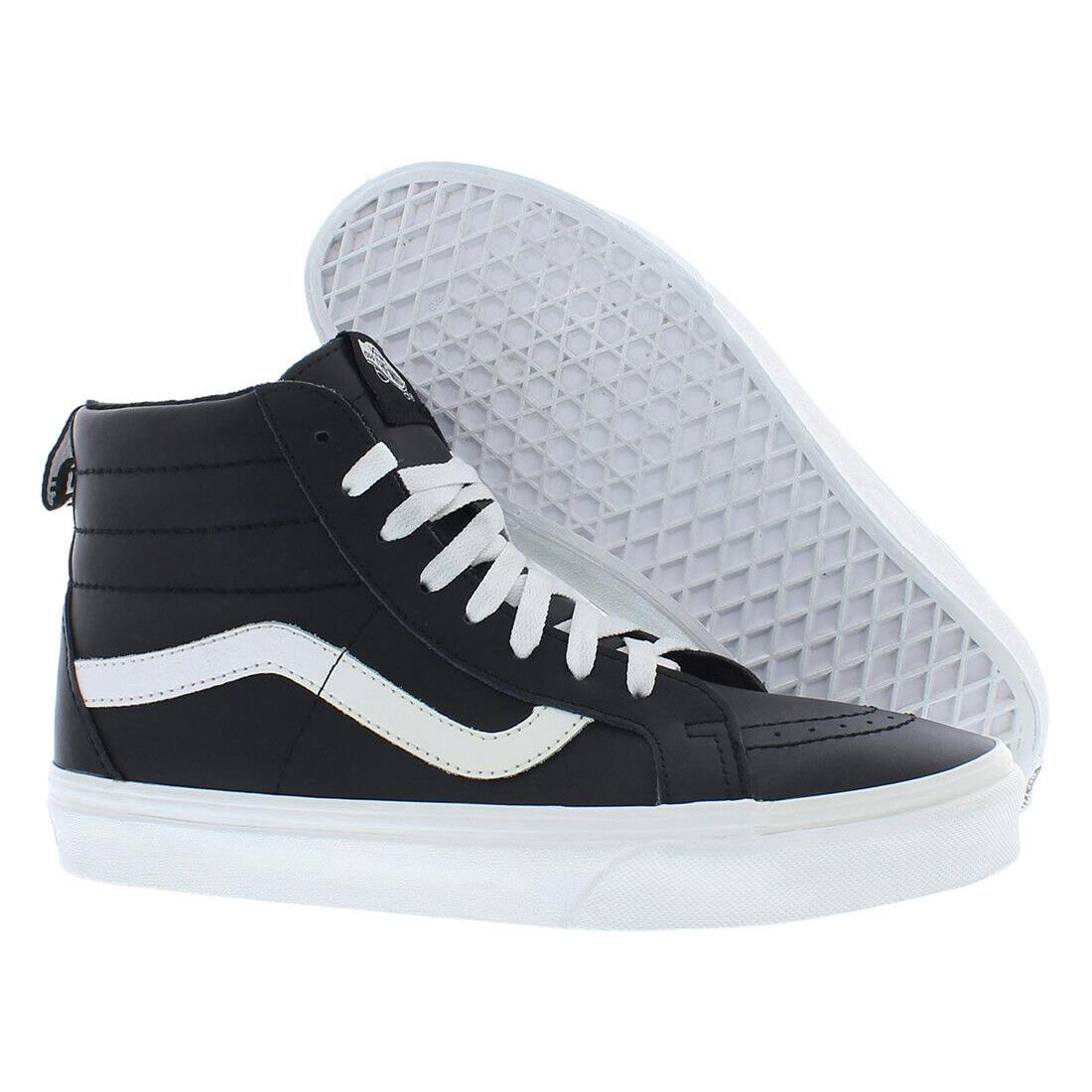 Vans Sk8-Hi Unisex Shoes Size 8 Color: Black/white