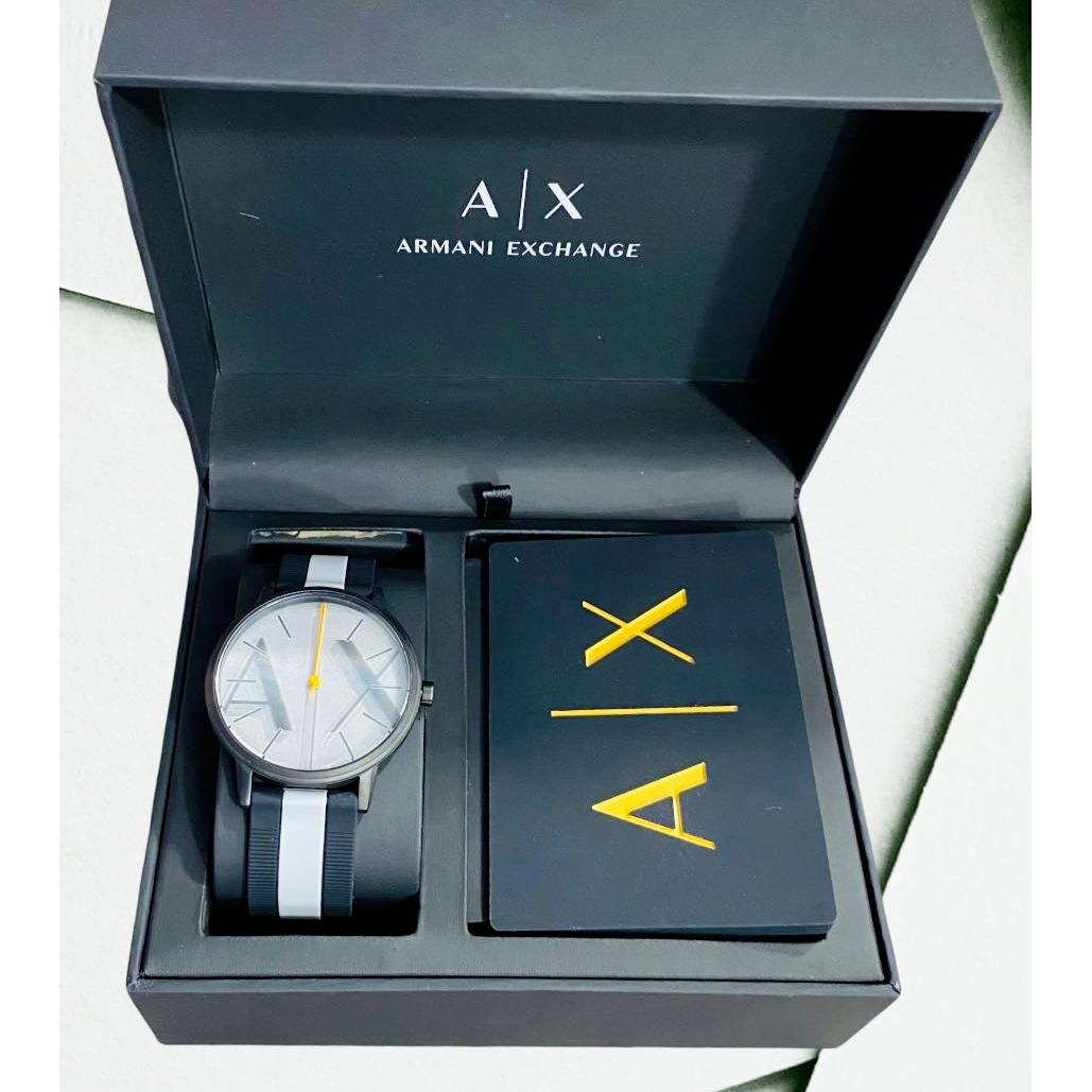 Armani Exchange Men`s Sport AX7122 Watch Card Holder Gift Set