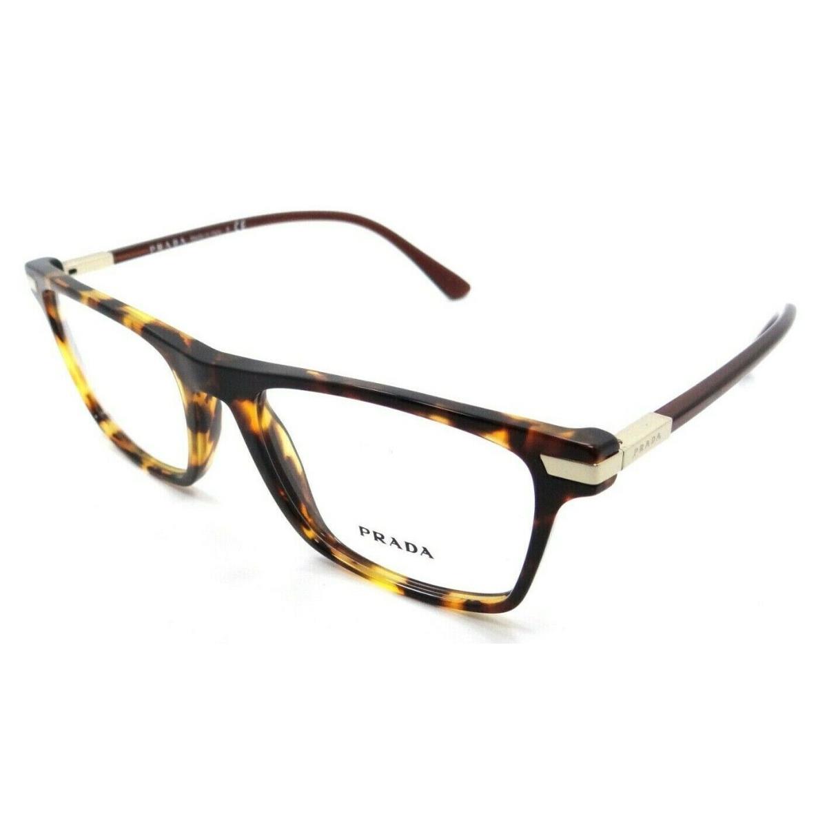 Prada Eyeglasses Frames PR 01WV 08F-1O1 52-18-140 Havana Made in Italy