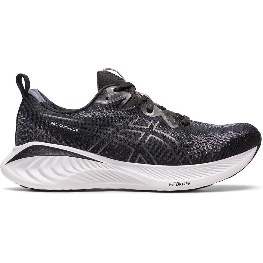 Asics Women`s 8.5 2A Narrow Gel-cumulus 25 Running Shoes in Black/white