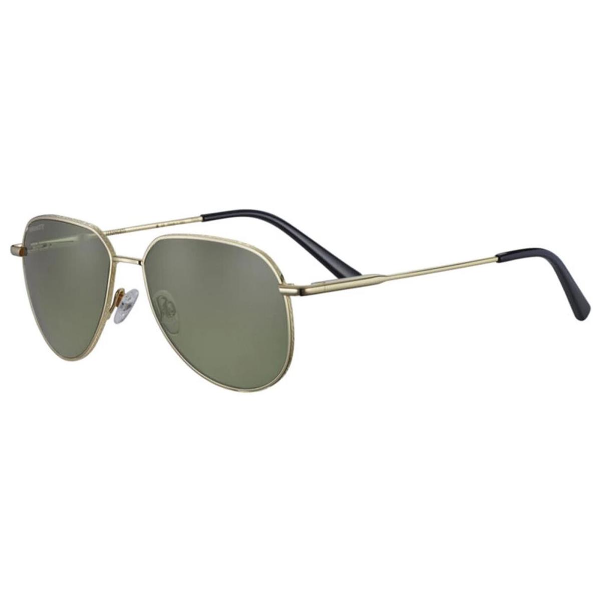 Serengeti Gold-tone Pilot Sunglasses w/ Mineral Lens - Haywood SM NP - Italy