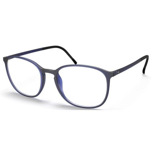 Silhouette Eyeglasses 2935 Spx Illusion 53/18/145 Navy Blue 2935/75-4560-53MM