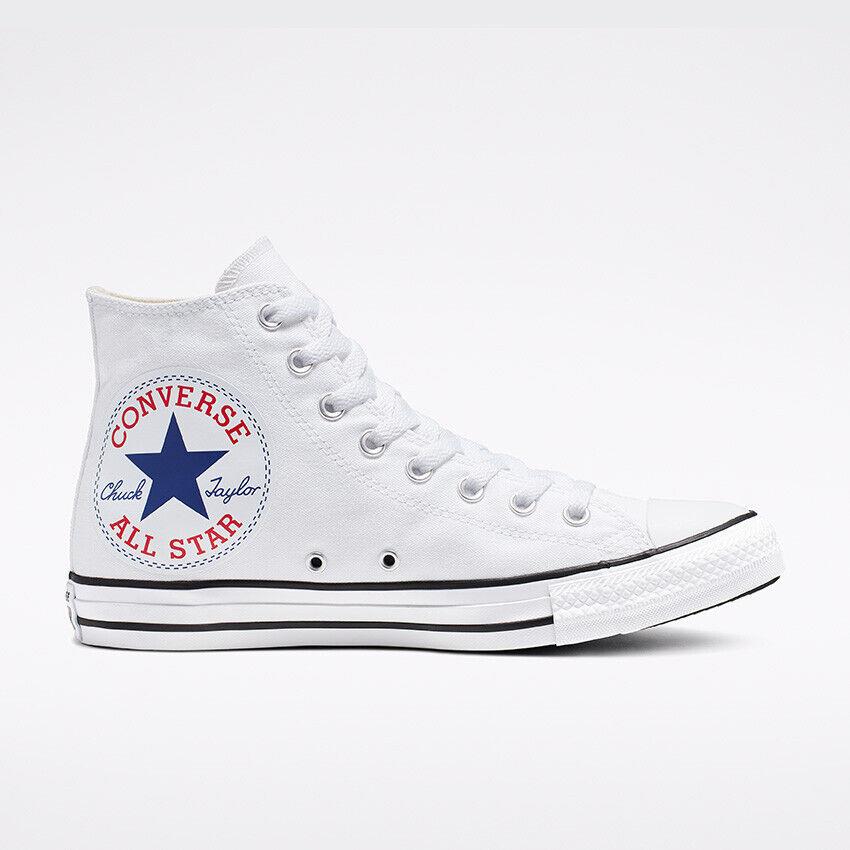 Converse Unisex Chuck Taylor All Star Big Logo Hi White