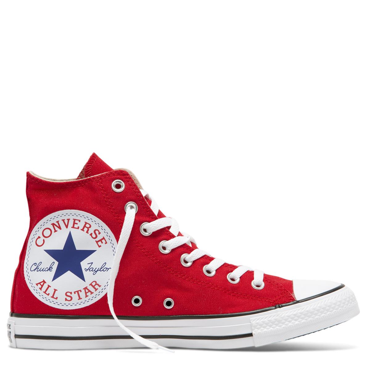 Converse Unisex Chuck Taylor All Star Big Logo Hi Red