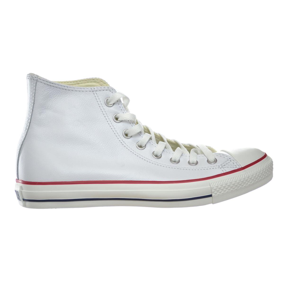 Converse Chuck Taylor All Star Hi Leather Unisex Shoes White/red/blue 132169C