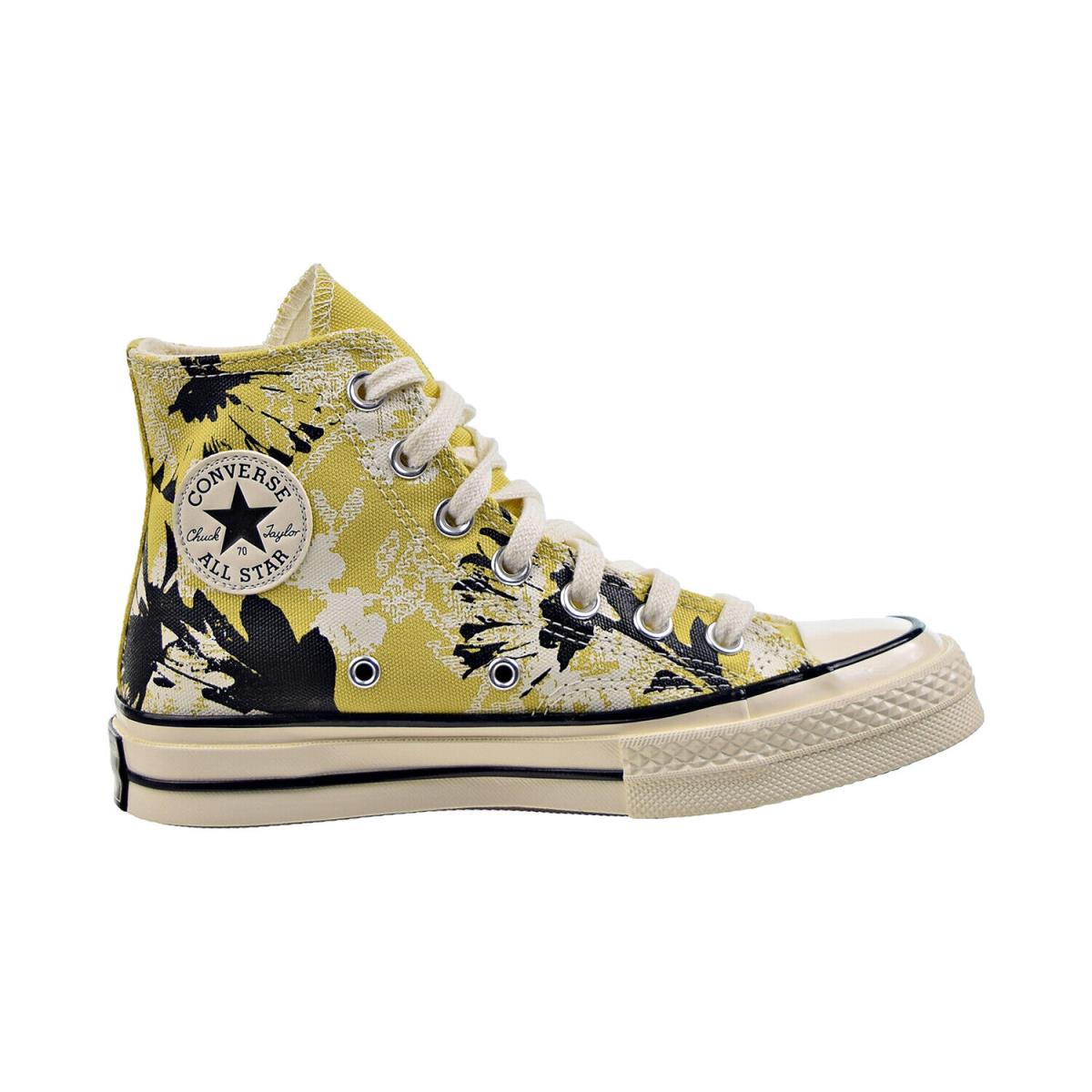 Converse Chuck 70 Hi Hybrid Floral Women`s Shoes Saturn Gold-black 571581C