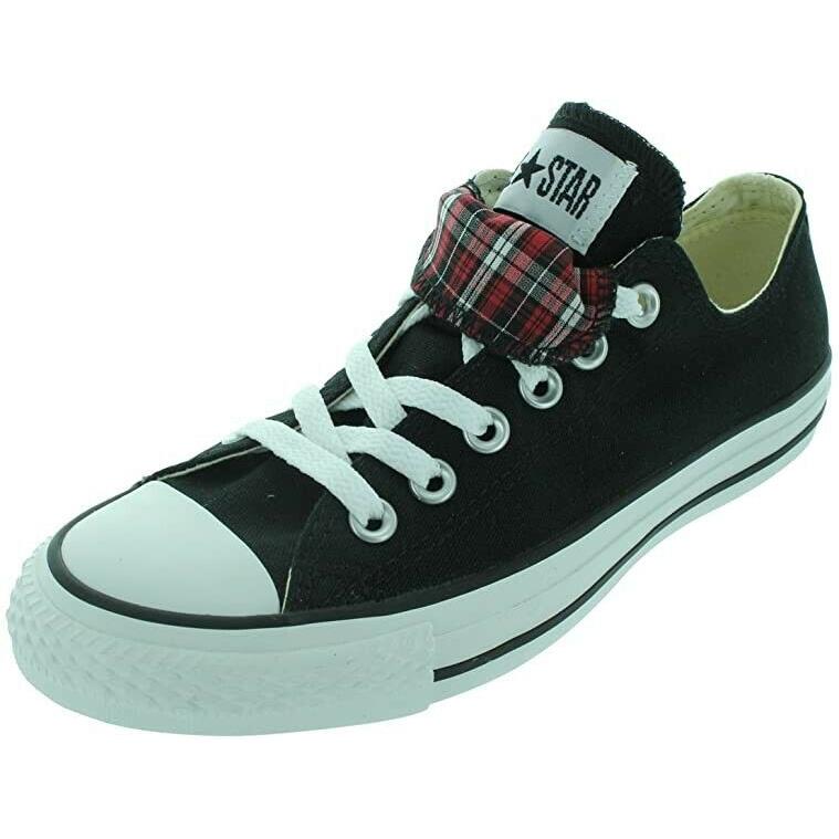 Vintage Converse All Star CT Dbl Tng OX532263F Black Plaid Vintage Rare