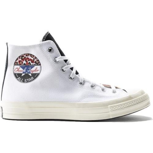 Converse Chuck 70 Hi Logo Play White University Red Sz 4