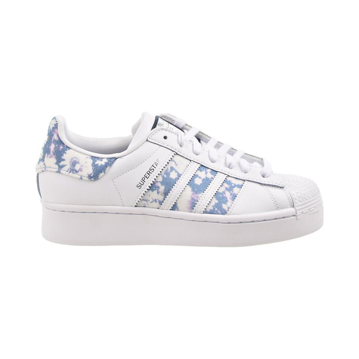 Adidas Superstar Bold Women`s Shoes Cloud White-ambient Sky-metallic GZ8178