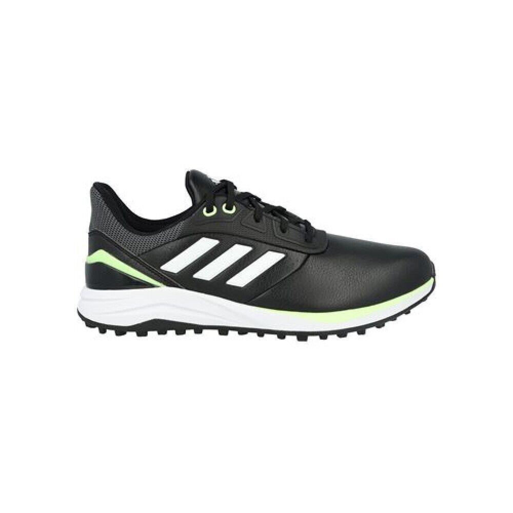 Men`s Adidas Solarmotion 24 Golf Shoes Black Wide - Black