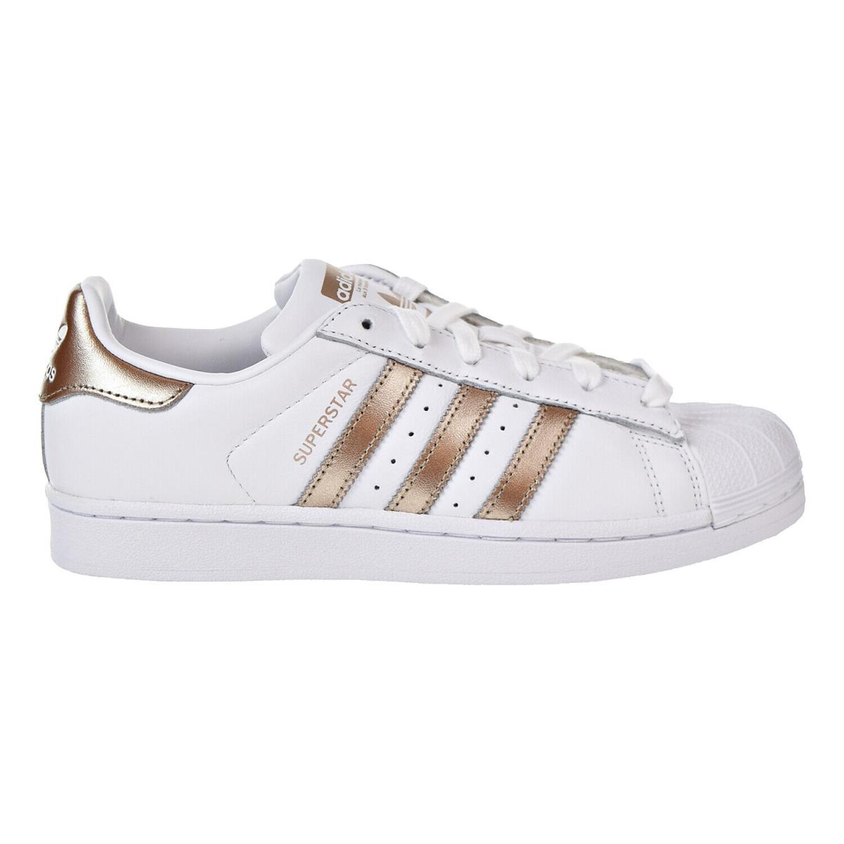 Adidas Originals Superstar Women`s Shoes White-cyber Metallic-white CG5463