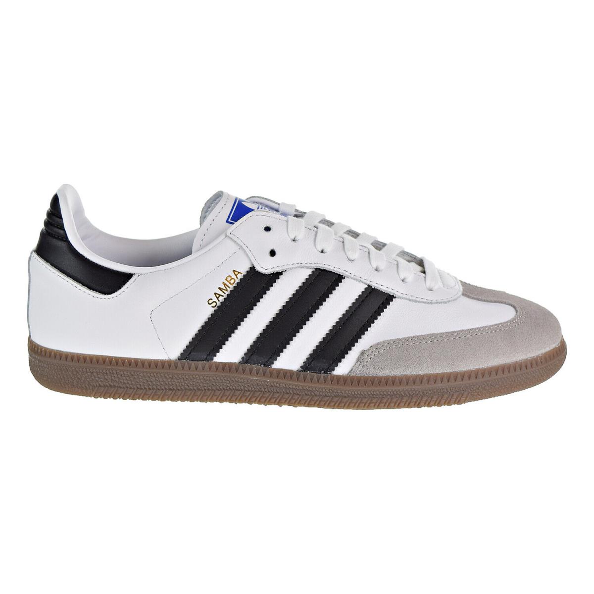 Adidas Samba OG Men`s Shoes Cloud White/core Black/clear Granite B75806 - Cloud White/Core Black/Clear Granite